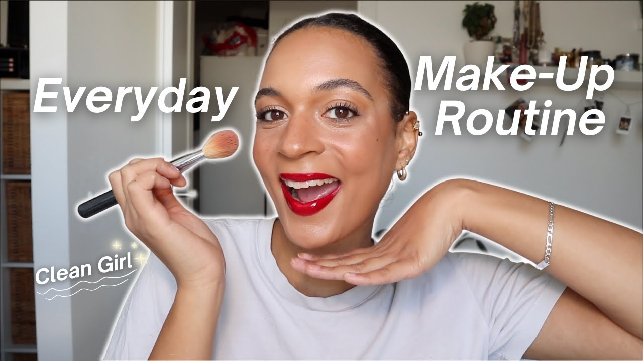 Simple & Easy Everyday Makeup Routine 2024⎥for brown girls ♥︎ - YouTube