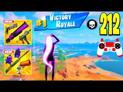 212 Elimination "Zero Build" Gameplay Wins (Fortnite Chapter 7 Season 3 New Season!)