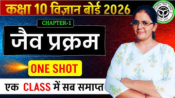 जैव प्रक्रम ONE SHOT class 10 बोर्ड परीक्षा 2026 || life process one shot hindi medium class 10 ||