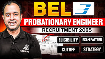 BEL Engineer Recruitment 2025 | Perfect Strategy | Eligibility,Exam Pattern and Cutoff | Ankit Goyal
