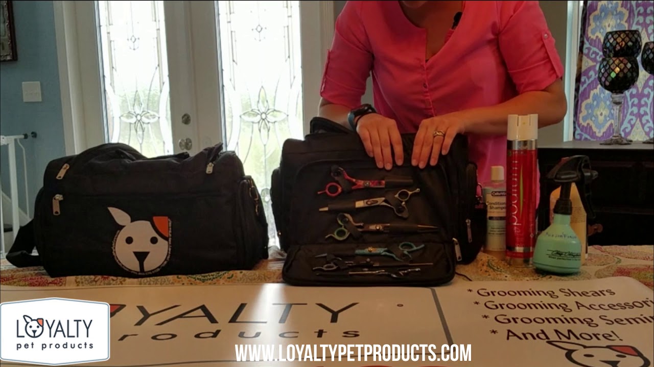 Dog Grooming and Show Travel Bag from Loyalty Pet Products YouTube