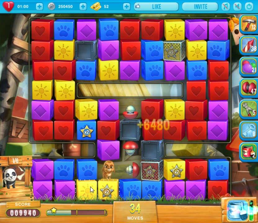 Pet Rescue Saga level 1235 no hammers 😈 ►TOBIAS DEAMON◄