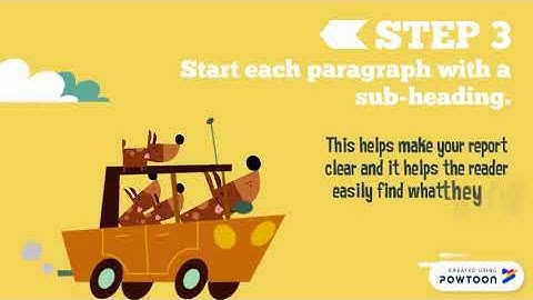 Non-chronological report. The Basics