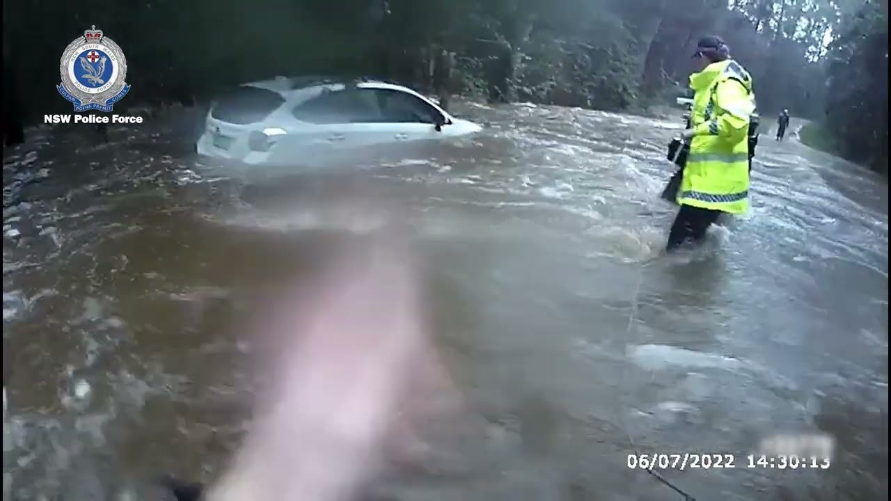 New South Wales Woman Rescued After Vehicle Swept Away by Flood Waters ...