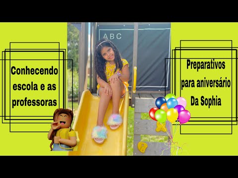 Vídeo: O Que Dar A Escola Para O Aniversário