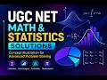 UGC NET Math &amp; Statistics Solutions | Concept Illustration for Advanced Problem Solving