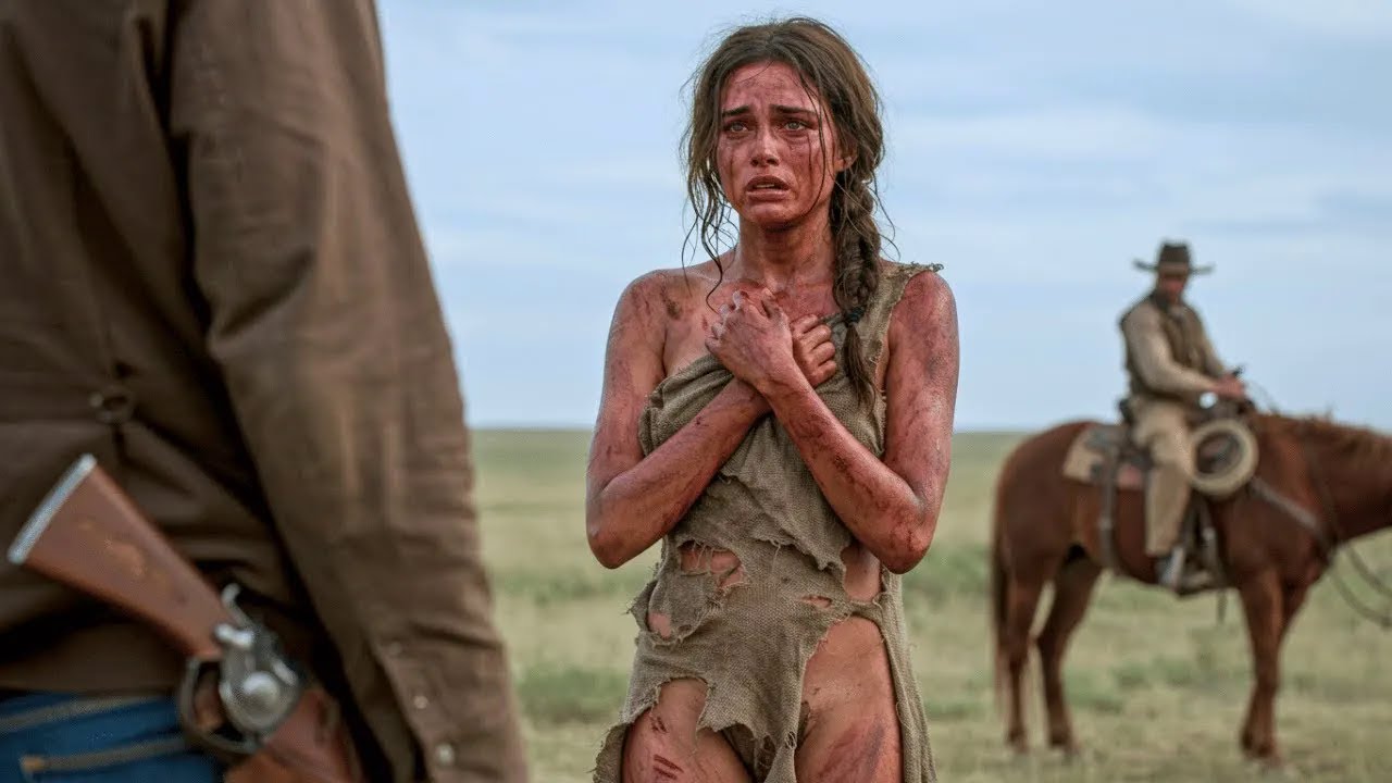 „Bitte… nimm das Tuch nicht ab“, flehte sie — doch der Cowboy tat es… und zerbrach daran