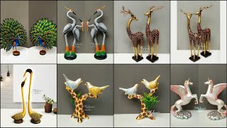 6 Unique Types Of Gift items making at home | diy showpiece Gift ideas | Easy craft ideas |Recycling