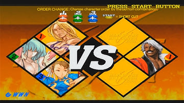 Capcom VS SNK 2 Vega Morrigan Chun Li Request