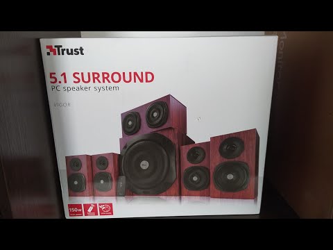 Акустическая система Trust Vigor 5.1 Surround Speaker System for pc Black (TR22236)