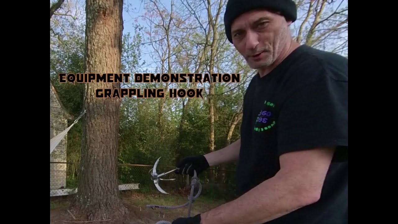 Equipment demonstration - Grappling Hook