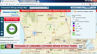 THOUSANDS STILL WITHOUT POWER AFTER SPRING STORM