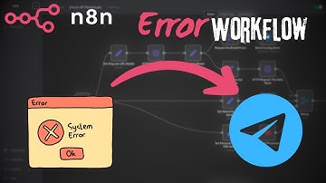 🚀 n8n | Handle Workflow Errors & Send Alerts to Telegram (NO/LOW Code) ⚠️🐶💬