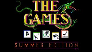 The Games : Summer Edition (Apple II) – Écran-titre – 1080p