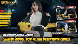 Background Ml Terbaru Chinese Model Son Ye Eun Sekertaris Cantik New Ui