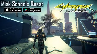 OFFLINE - Mirip CyberPunk 2077 dan Mass Effect - Misk Schools Quest Gameplay (Android/IOS) screenshot 4