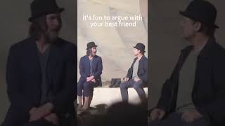 It's Fun to argue with your Best friend @Keanu Reeves @Alex Winter