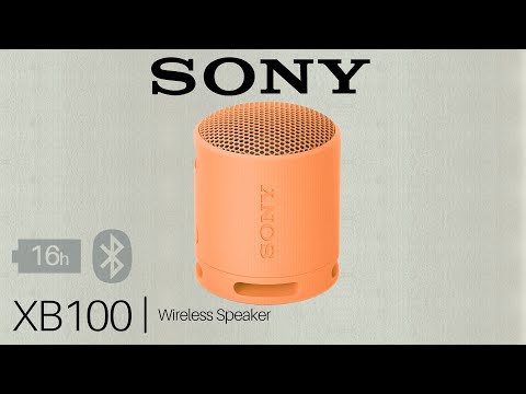 Altavoz inalámbrico portátil SRS-XB100