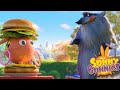 Çocuklar için Çizgi | SUNNY BUNNIES - BURGER DİNAMİT | Çocuklar İçin Komik Karikatürler