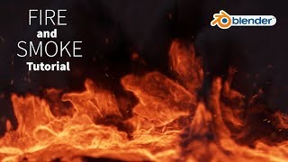 fire and smoke simulation tutorial - blender cycles