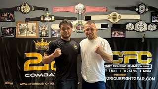 Squeeze The Neck Episode 233 - The Return Of ISKA British Champion K1 Fighter, Derrick Allott