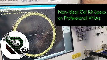 NanoVNA V2: Non-Ideal Cal Kit Specs on Professional VNAs
