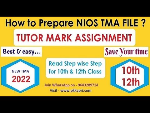 nios assignment submission receipt 2022