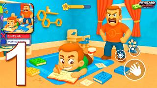 Papa Life: Prank Simulator - Gameplay Walkthrough Part 1 - Papa Funny Pranks (iOS, Android) screenshot 5