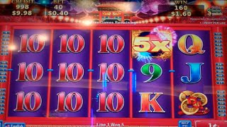 Lady Peony Slot Machine Bonus - 8 Free Games Win with Wild Multipliers (#1)