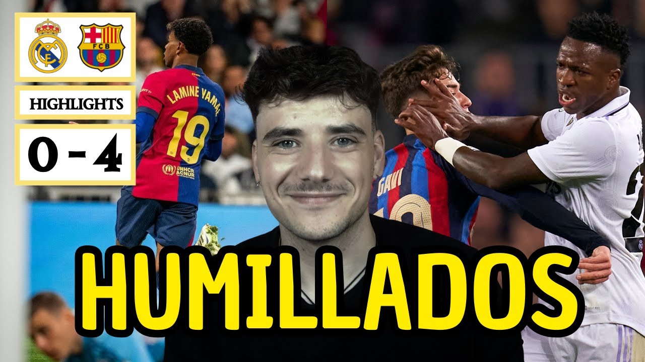 El BARCELONA HUMILLA al REAL MADRID en el Bernabéu 😱🔥 - YouTube