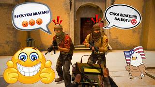 NA bot tries Russian CS:GO 💀💀