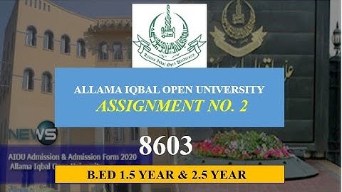 8603 Assignment # 2 SOLVED|B.Ed 1 5 SPRING 2020 AIOU|8603 Assignment 2 B.ED 2.5 SPRING 2020 AIOU
