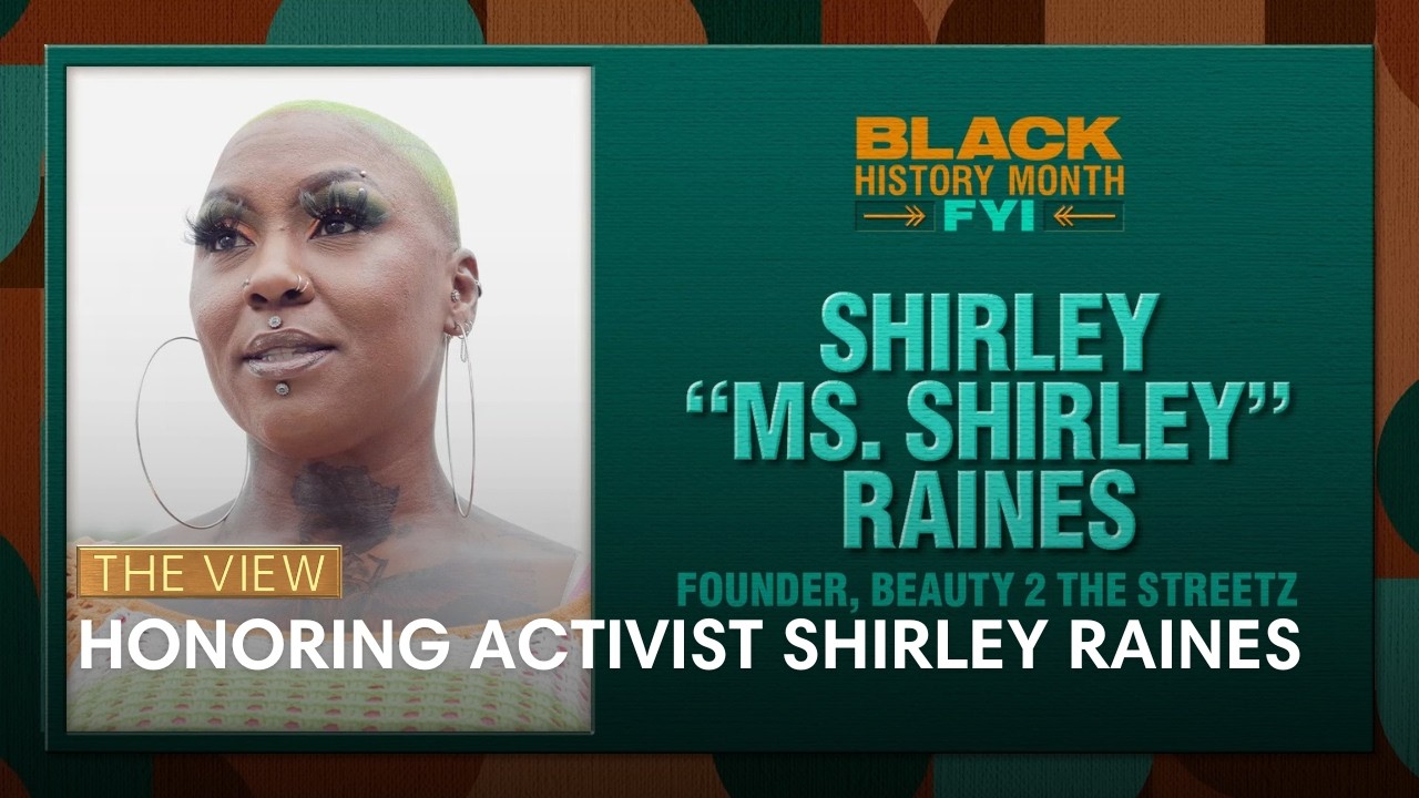 Shirley Raney Honoring Activist Shirley Raines | The View - YouTube