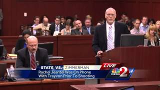 Witness To Zimmerman Defense Attorney Thats Really Retarded, Sir