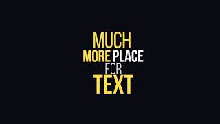 Motion Typography | After Effects Project Files - Videohive template