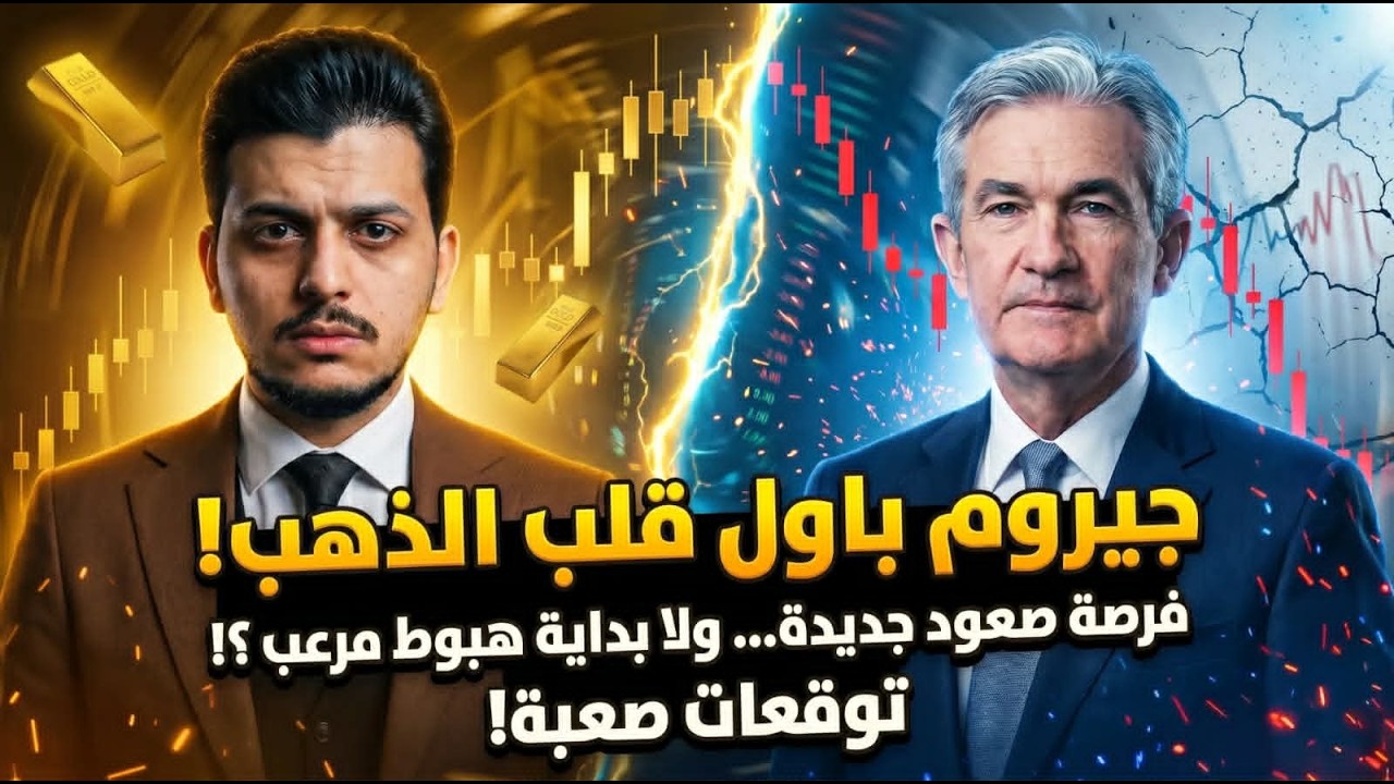 جيروم باول فجّر سوق الذهب! فرصة الثراء القادمة… ولا فخ الانهيار؟توقعات أسعار الذهب 2026🔥توقعات صعبة🤚
