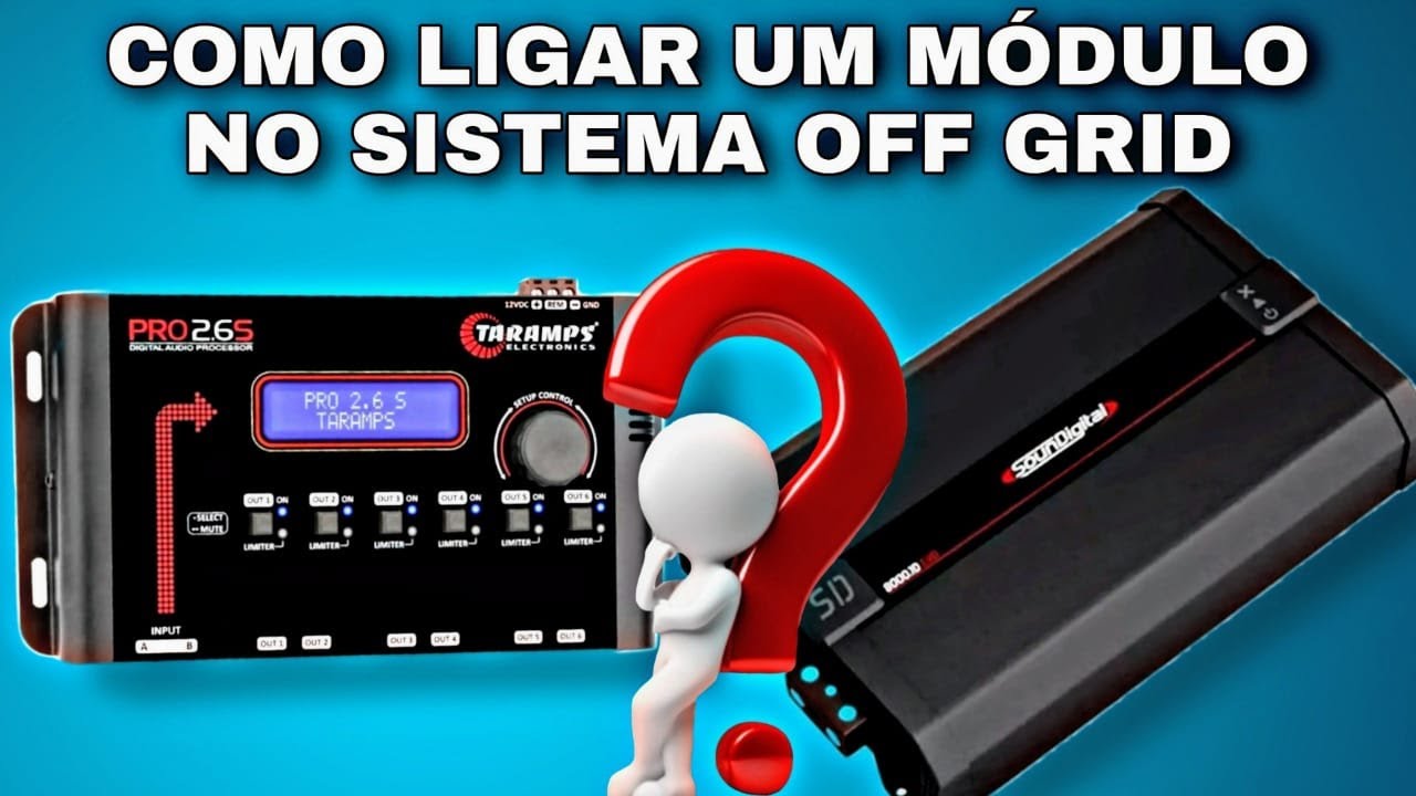 Como ligar um MÓDULO amplificador soundigital no sistema off grid com o nosso amigo Isaías