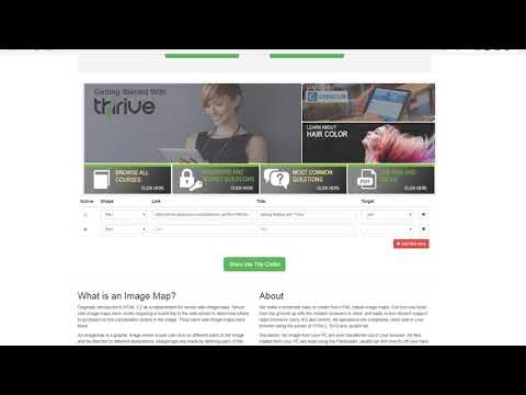 How To Create a Clickable Image Canvas in Saba