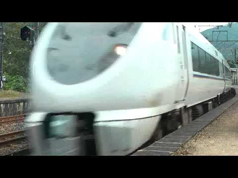 683系　しらさぎ　　新疋田駅通過