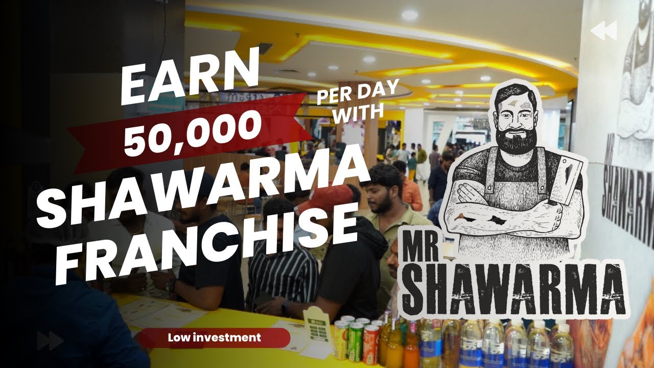 Best Food Business 2023 | Mr.Shawarma franchise opportunity for low cost | High Returns