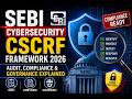 SEBI Cybersecurity CSCRF Framework 2026 | Audit, Compliance & Governance Explained
