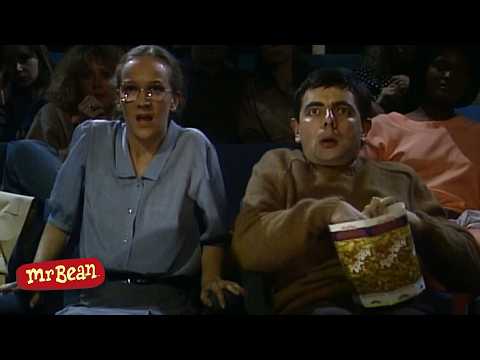 Mr Bean's Scary Movie Date Turns Into a NIGHTMARE! 🍿😱 | Mr Bean Live Action | Funny Clips | Mr Bean