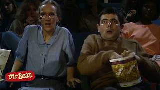 Mr Bean's Scary Movie Date Turns Into a NIGHTMARE! 🍿😱 | Mr Bean Live Action | Funny Clips | Mr Bean