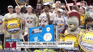 Troy Mens Basketball Wins Sun Belt Championship