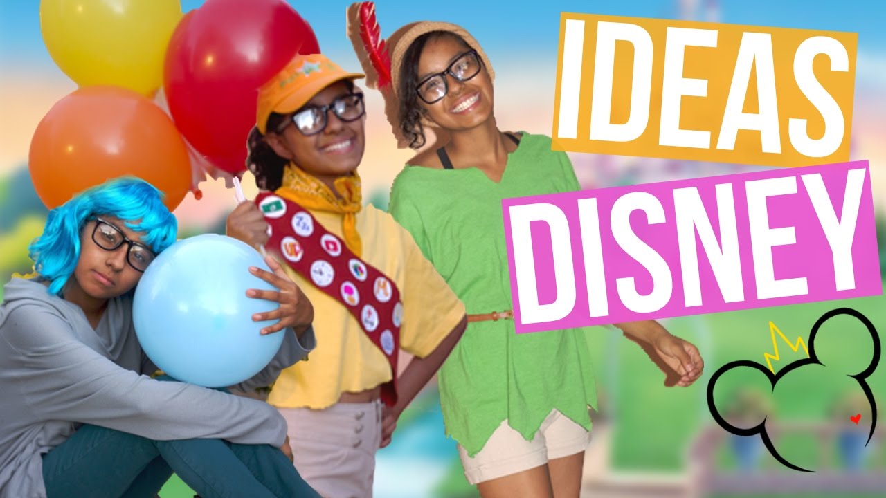 4 DISFRACES DE DISNEY! | Michelle Luna