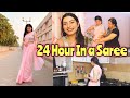 I Wore Saree For 24 hours | Diwali With Cuties EP 3 | Yashita Rai