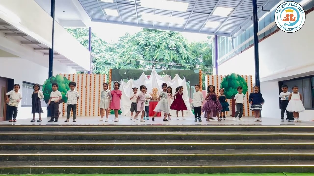 Junior KG E | Grandparents Day | The Evolvers Nest Preschool