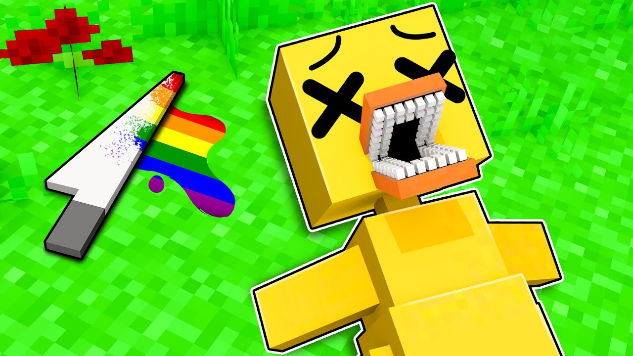 yellow rainbow friends Minecraft Mob Skin