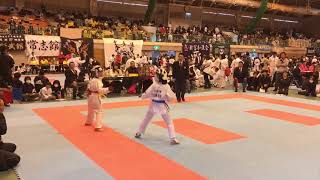 座論空手大会2回戦聖織