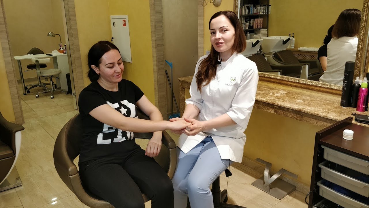 🤲Массаж рук – техника быстрого расслабления в кресле - YouTube